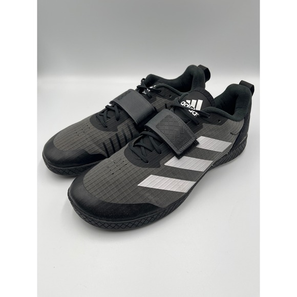 Adidas The Total Deadlift Shoes‎ Men 9.5 Black Weightlifting Trainers main image 4